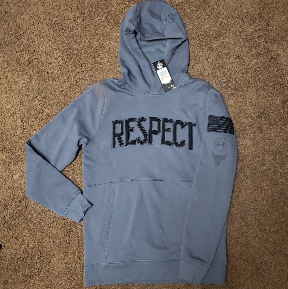 Under Armour Project Rock Respect Hoodie Sweatshir